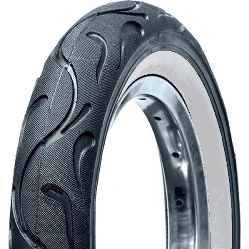 Vee Rubber 62-203 12 1/2x2 1/4 VRB257 fekete/fehér kerékpár gumi