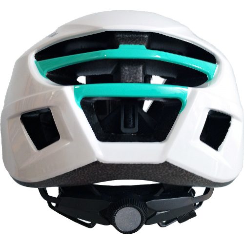 Helmet66 kerékpáros országúti sisak fehér/zöld